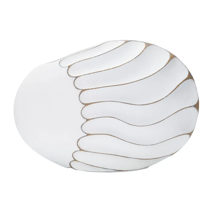 Wazon z żywicy LINES 34x11,5x24,5 cm